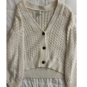 Button Up Cardigan Sweater